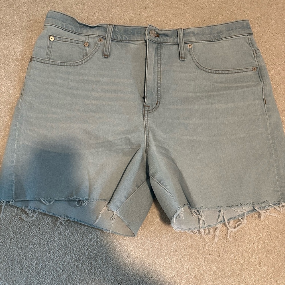 Madewell Prescott High Waisted Shorts